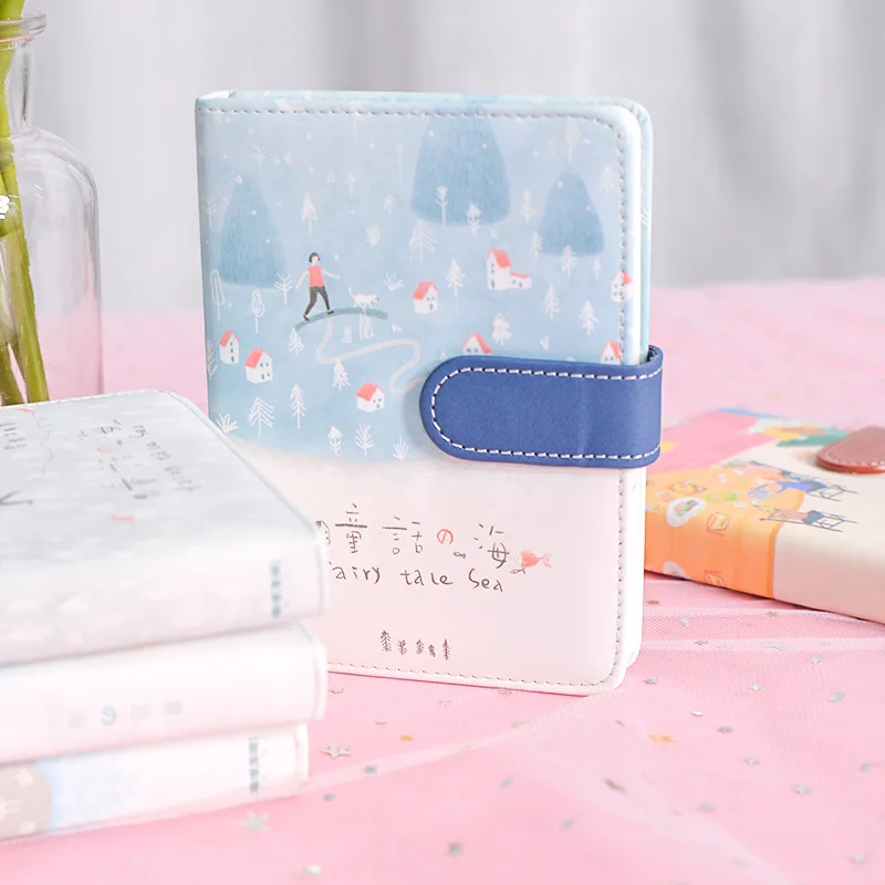 1 шт., небольшой блокнот с яркими цветами, Kawaii, блокнот для студентов, сделай сам, личный дневник в твердом переплете, записная книжка, школьные канцелярские принадлежности