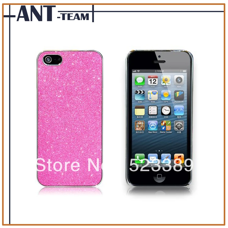 Freeshipping 2013 new arrive ant-mall case for iphone 5c Luxury Phone Ultrathin flashlight powder PC hard back cover |
