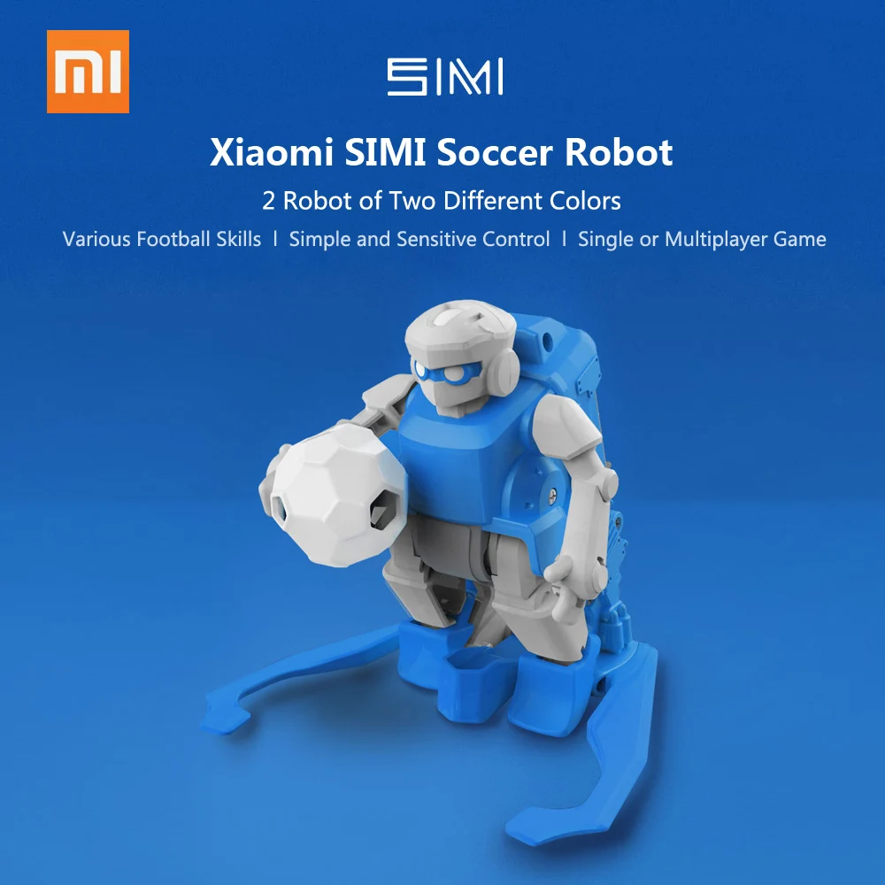 2 упаковки, Xiaomi Soccer Robots 2,4G, беспроводной пульт дистанционного управления, футбольные роботы, игровые игрушки, подарок на день рождения, Рождество для детей, мальчиков и девочек