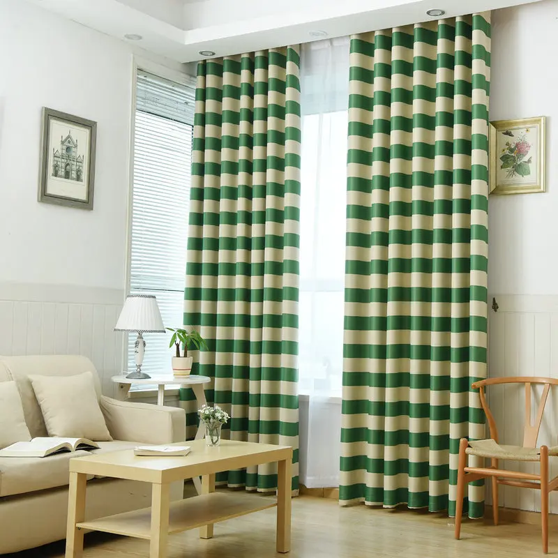 Полоса затемнения Шторы Средиземноморский Стиль для Спальня/Гостиная красный