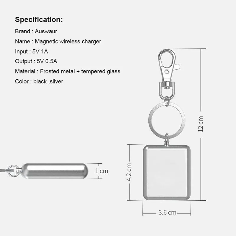Auswaur магнитное Беспроводное зарядное устройство для Apple Watch серии 1 2 3 4 iWatch