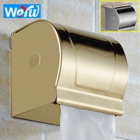 toilet paper holder with shelf stainless steel toilet tissue roll paper holder waterproof wall mounted paper towel holder gold