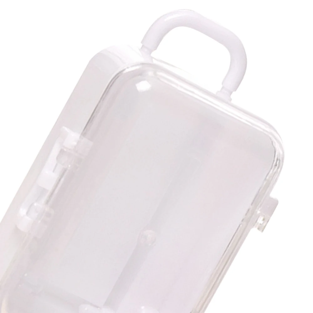 1 шт. Новый мини чемодан для путешествий пластиковая коробка еды свадебного