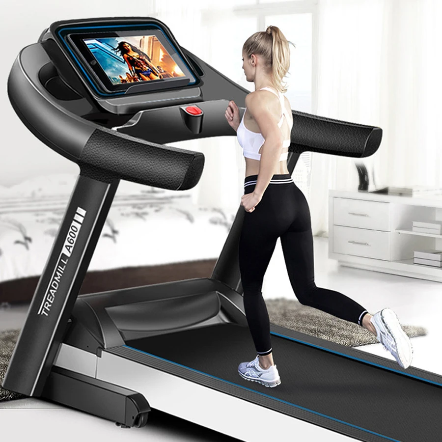 Multi-function Folding Electric Treadmill for Home Silent 52cm Conveyor Belt Household weight loss Walking Fitness Equipment