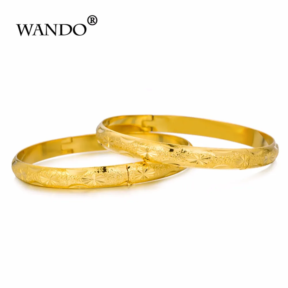 WANDO 2 шт./лот этнические золотые цветные браслеты для женщин ювелирные изделия