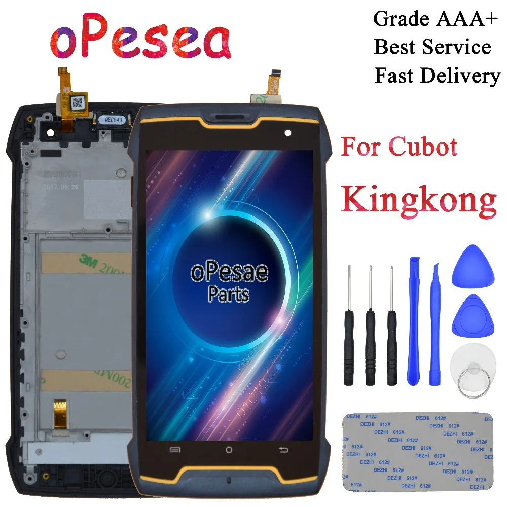 OPesea 5 0 ''для Cubot King Kong kingkong ЖК дисплей панель сенсорный экран дигитайзер стекло