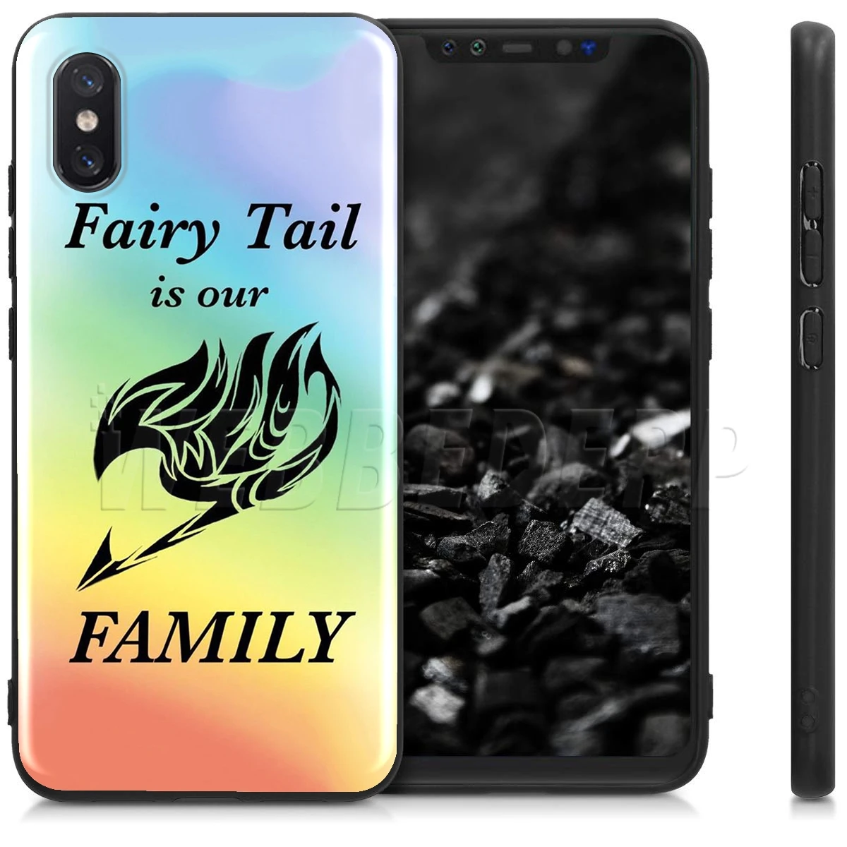 WEBBEDEPP Anime Fairy Tail Soft TPU Case for Xiaomi Redmi Mi Note 8t 10 MAX A1 A2 5X 6X 3 6 8 9 SE F1 Lite | Мобильные телефоны и