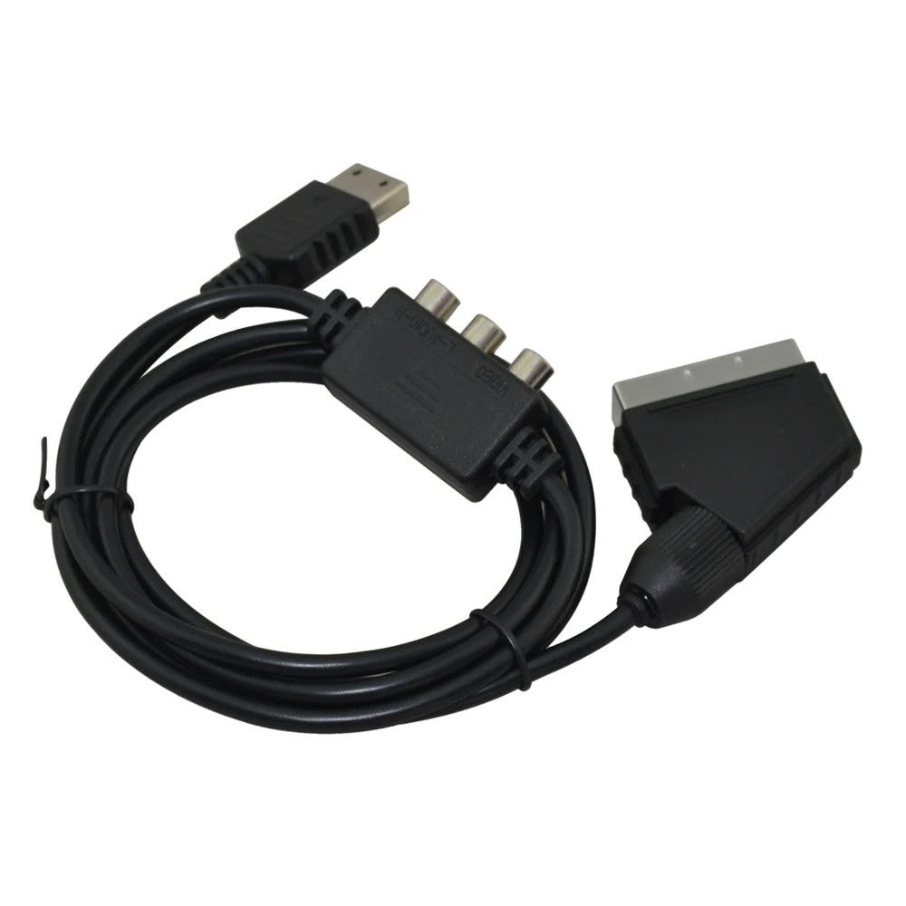 Для Sega DC метла кабель шнур RGB Scart с адаптером AV Box для SEGA Dreamcast|Запасные части| |