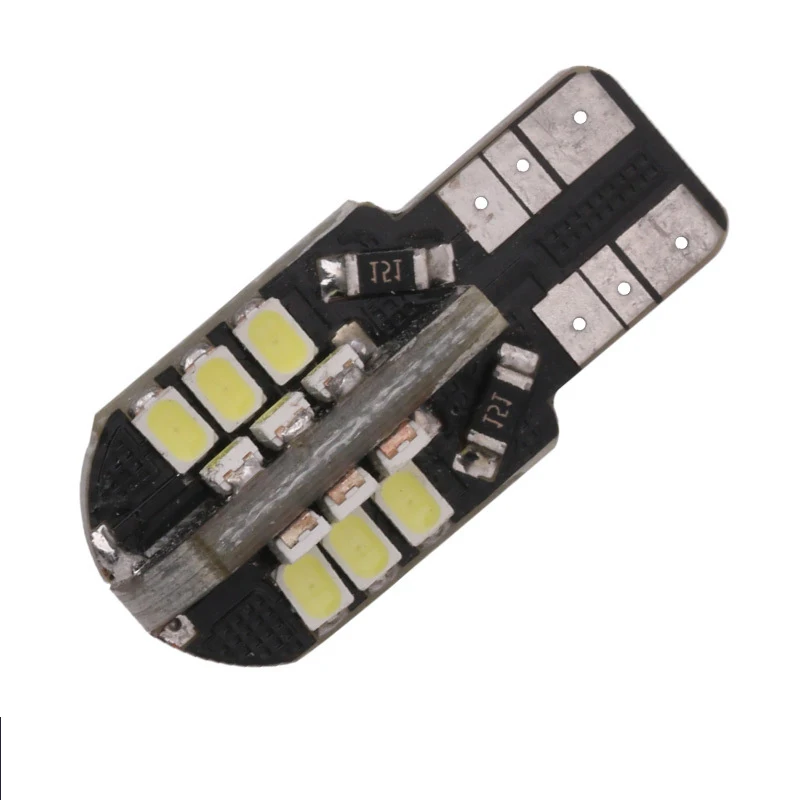 2X T10 W5W светодиод шина может свет 24SMD 1206 зазор боковой габаритный фонарь 168 194 WY5W