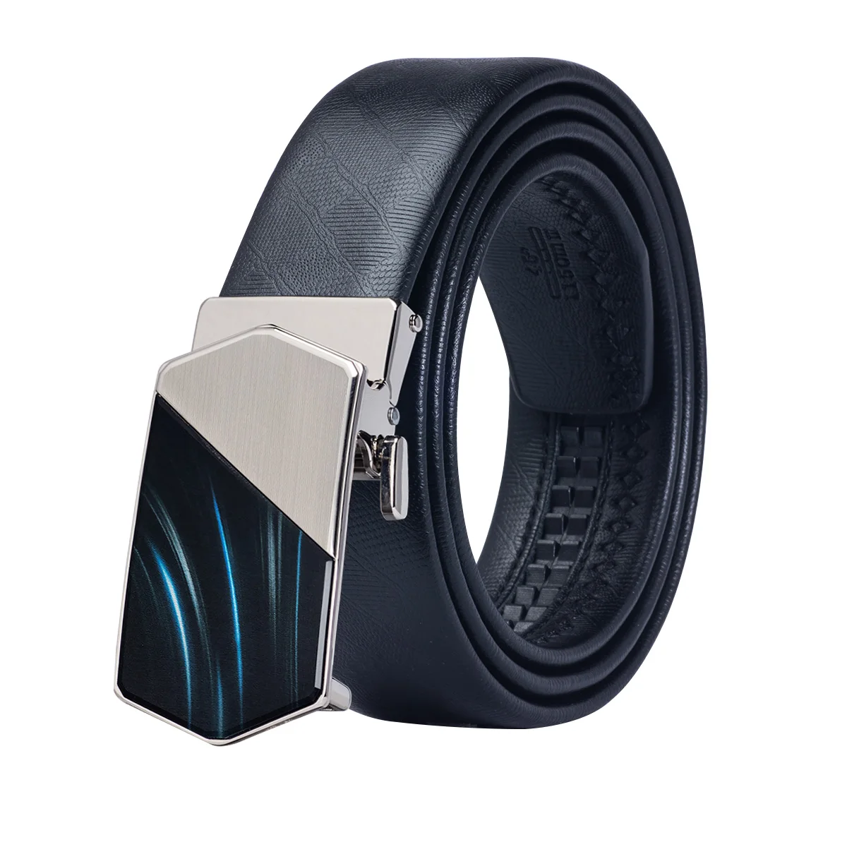 Hi Tie 100% Cowskin из натуральной кожи автоматические Пряжка ремень для мужской моды