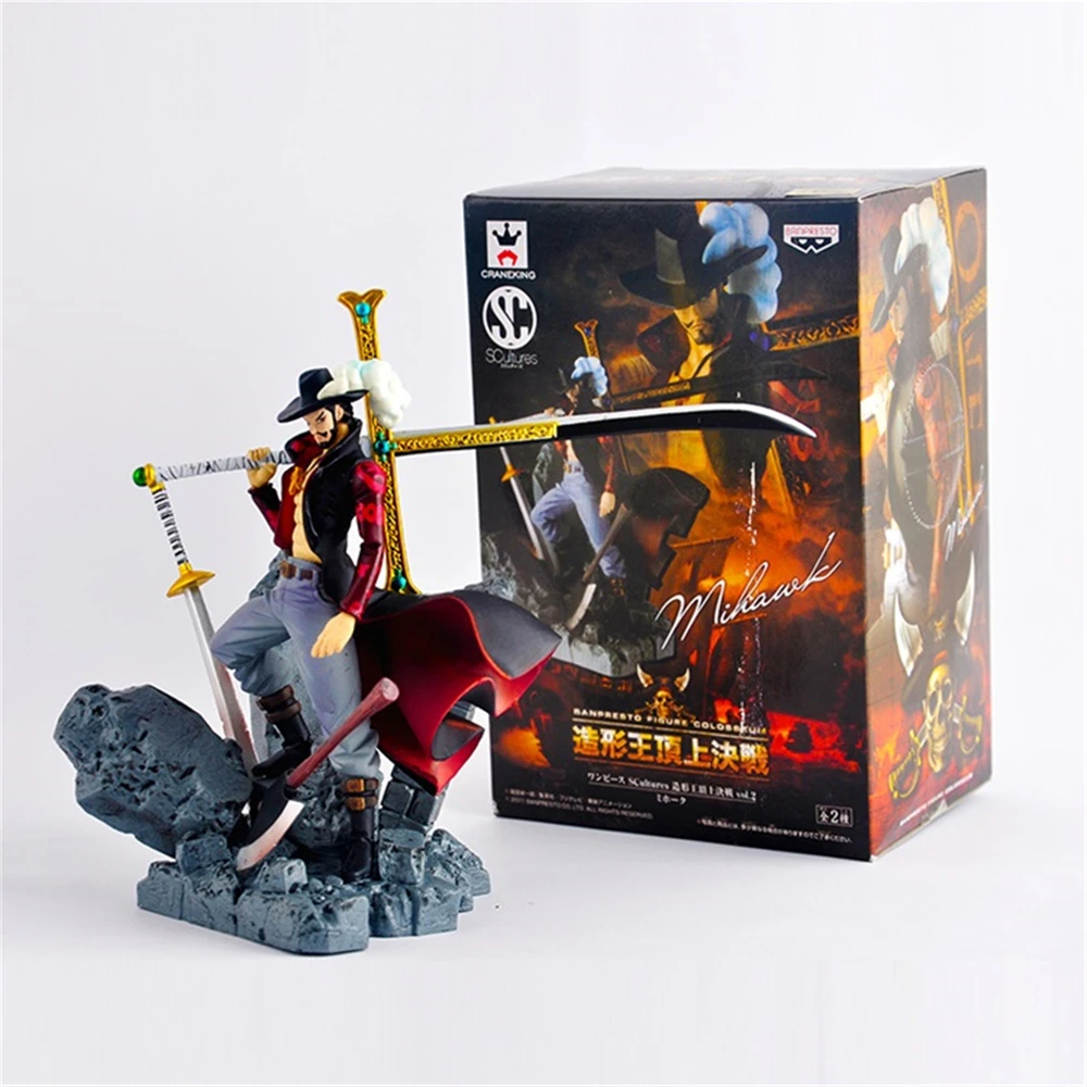 Аниме One Piece Dracule Mihawk Hawkeye крупнейший в мире меч коллекция супер моделей аксессуары