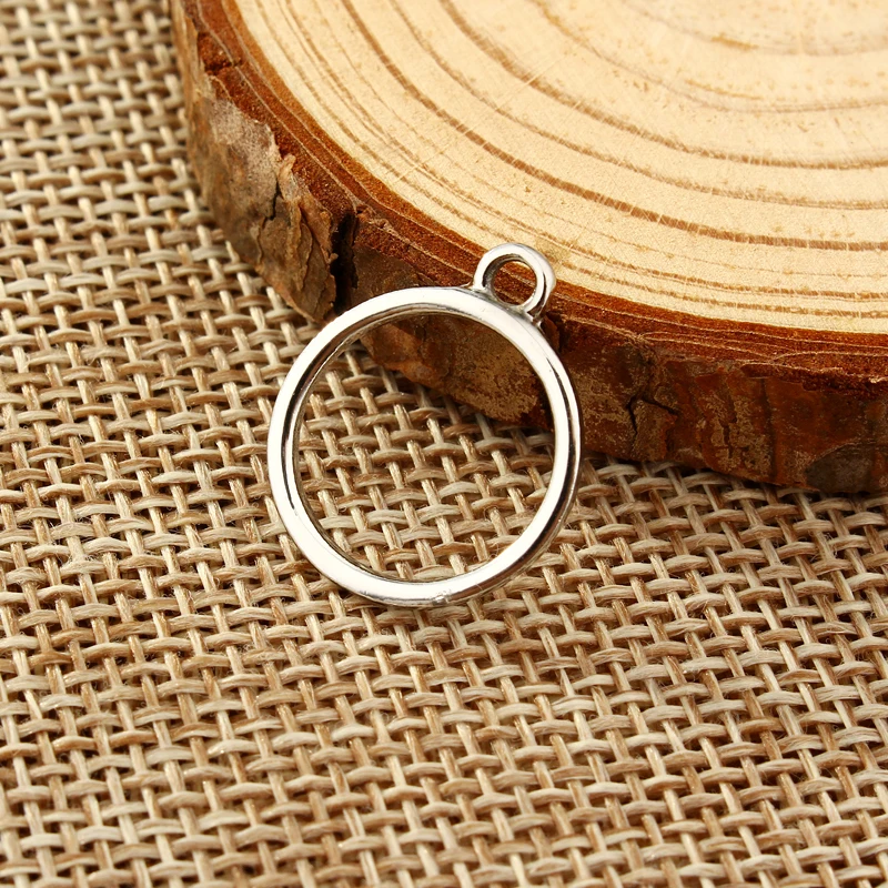 10 шт. маленький треугольник звезда серьги основа результаты серебряный браслет с