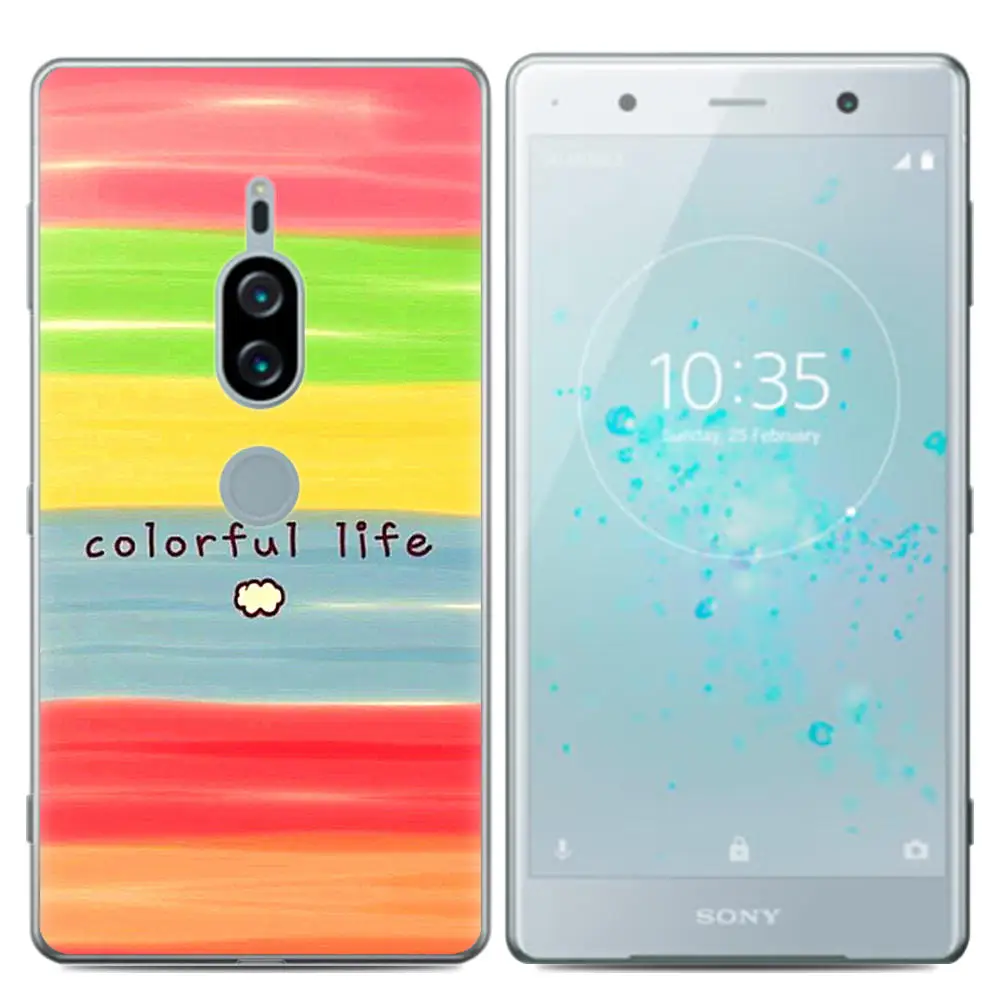 Чехол для телефона Sony Xperia XZ2 Премиум 5 8 дюймов стильная футболка с изображением