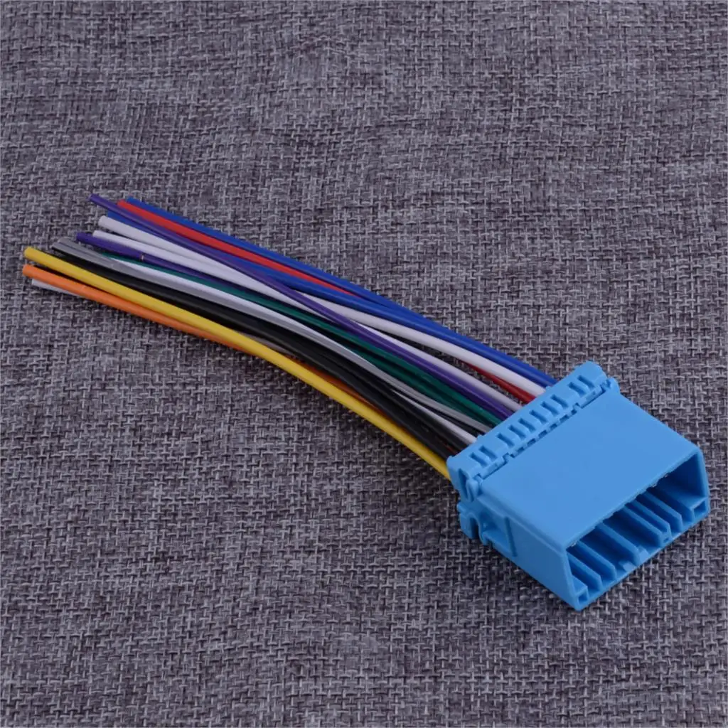 17 контактный автомобильный радиоприемник проводка жгут проводов Кабель адаптер