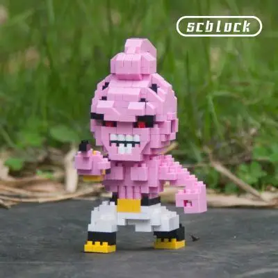 11 Dragon Ball Мини Конструкторы строительные игрушки Гоку мультфильм модель аниме фигурка Мастер Роши Игрушки Для Детей Забавные милые подарки для мальчиков - Цвет: 11