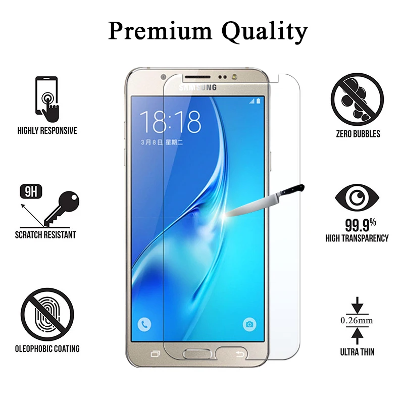 Защитное стекло для samsung Galaxy J7 Pro J5 J3 закаленное стекло J 3 5 7 J7Pro J5Pro Защитная пленка для экрана EU