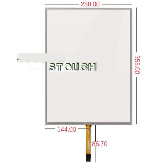 288*355 17'' Inch Touch Screen industrial display computer queuing machine query medical equipment handwriting screen ST171001