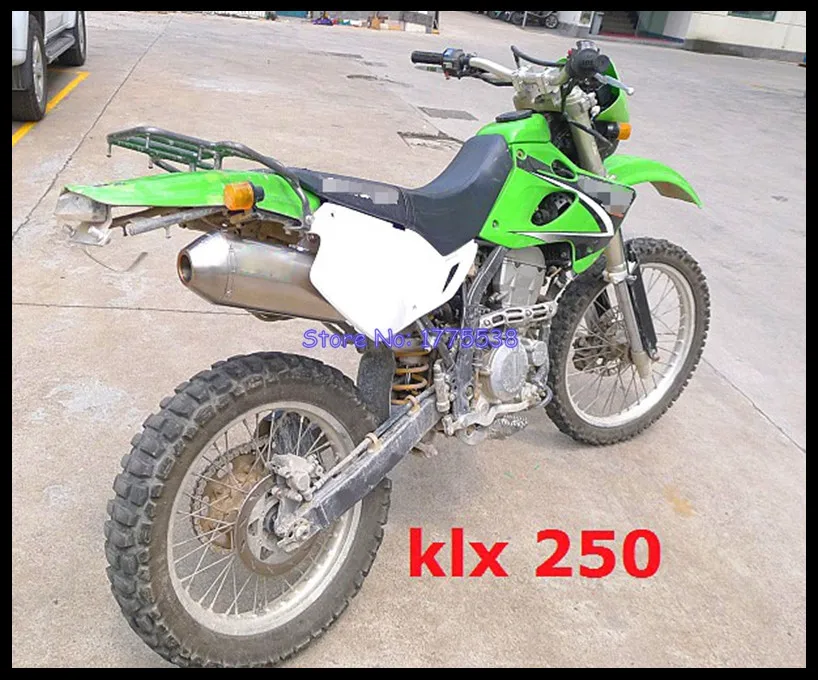 Глушитель KLX250 01 09 10 16 для внедорожников и мотоциклов 1 шт.|motorcycle exhaust pipe|motorcycle pipe