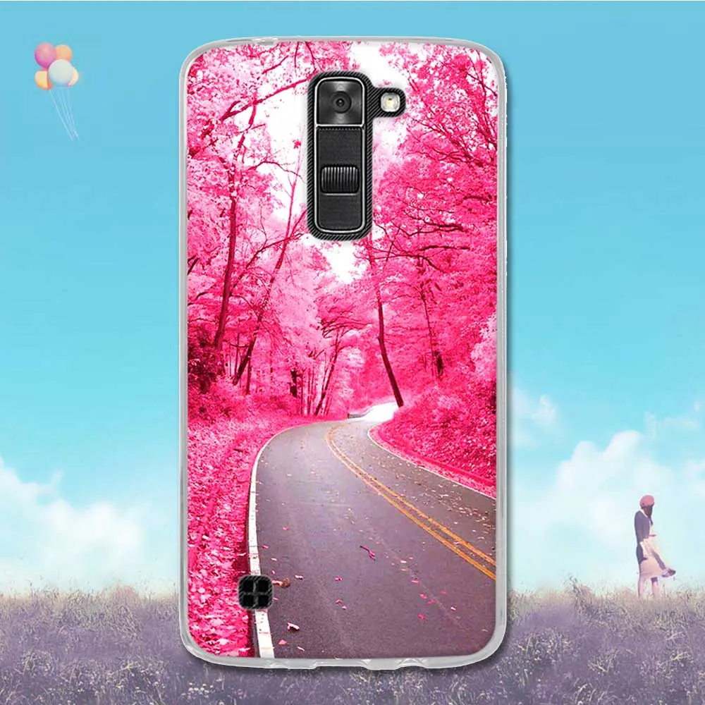 Чехол для телефона LG K7/дань 5 LS675 X210 X210DS силиконовая задняя крышка K7 мягкие чехлы