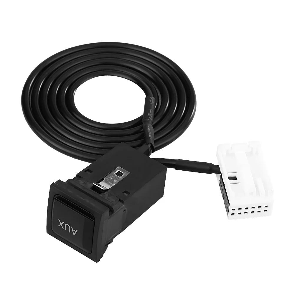 USB AUX аудио кабель переключатель вилка для RCD510 RCD310 VW Golf/GTI/R MK5 MK6 Jetta 5KD035724|Кабели
