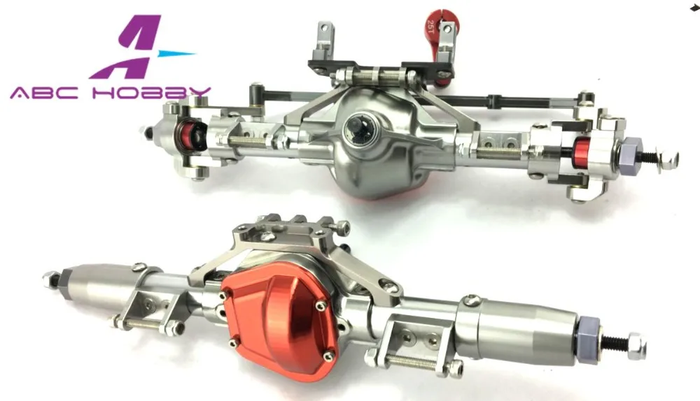 1/10 Crawler Axial SCX10 Front Rear Axles 4 Link Hex Hubs Hardware Deadbolt Wrangler 1set | Игрушки и хобби