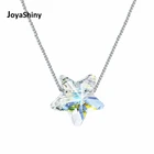 Joyashiny женское ожерелье с кулоном из камня, простые звезды, ювелирные изделия с кристаллами Swarovski для детей