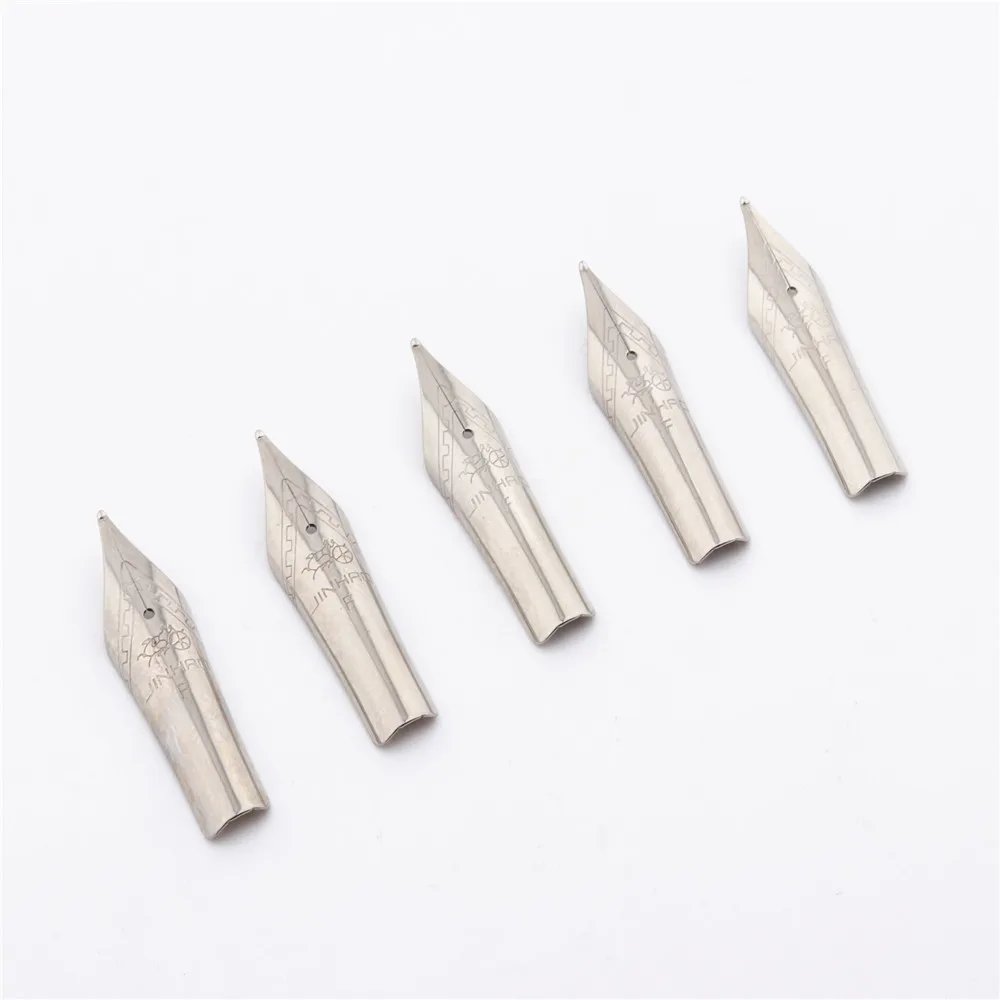 Jinhao 5 шт. перьевая ручка Иридиевый Наконечник Ручка Универсальный другой ручка вы можете использовать все тонкой серии канцелярские принадлежности для студентов