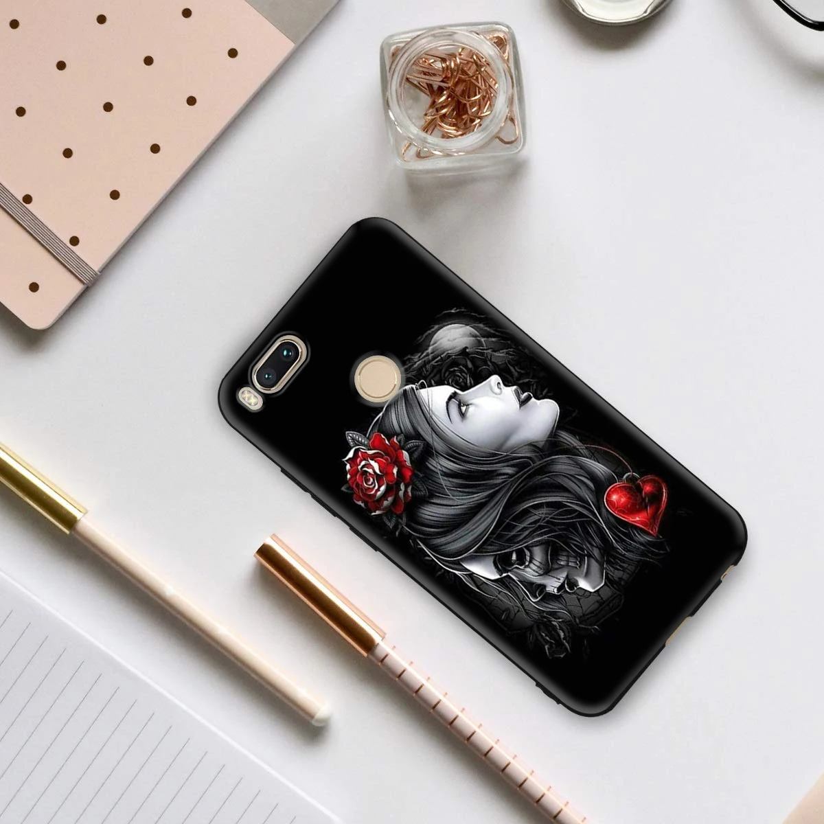 Lavaza мексиканский череп Девушка ТПУ чехол для Xiaomi Redmi Note 4 4X 4A 5 5A 6 6a 7 8 Pro Go Prime Plus |