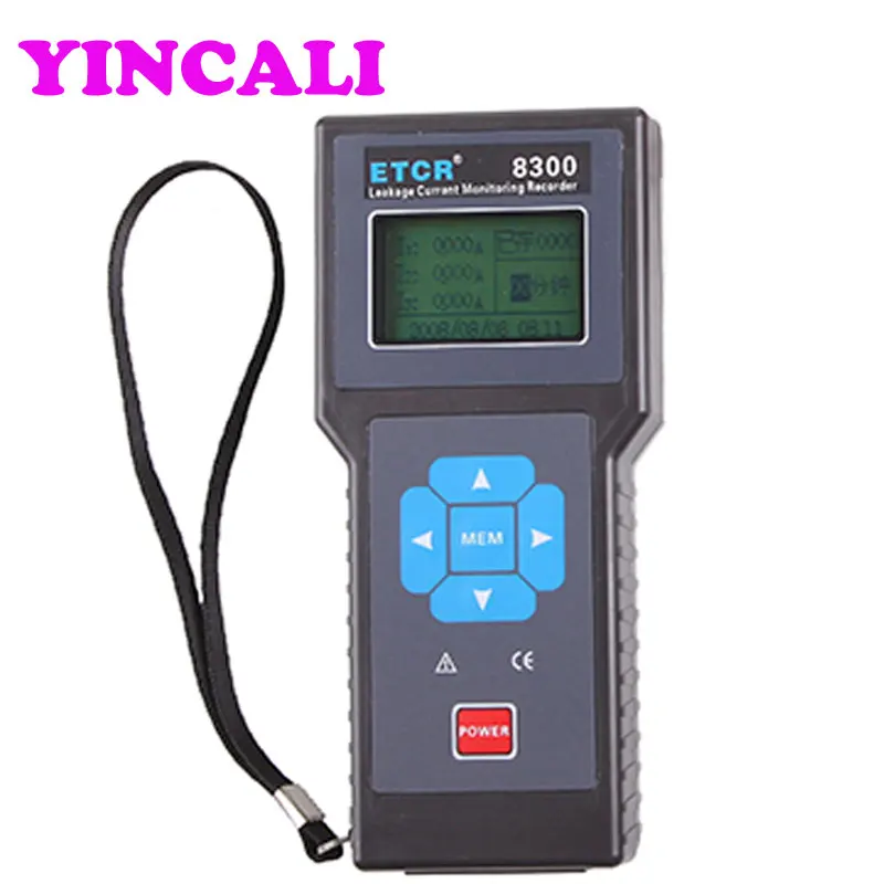 Fast Shipping Three-Channel Leakage Current Monitoring Recorder ETCR8300 Digital a Large Storage Space | Инструменты