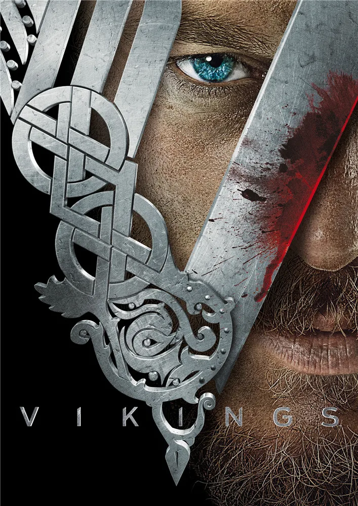 Постеры Vikings кино стикеры Настенные с белым покрытием печатная бумага высокое