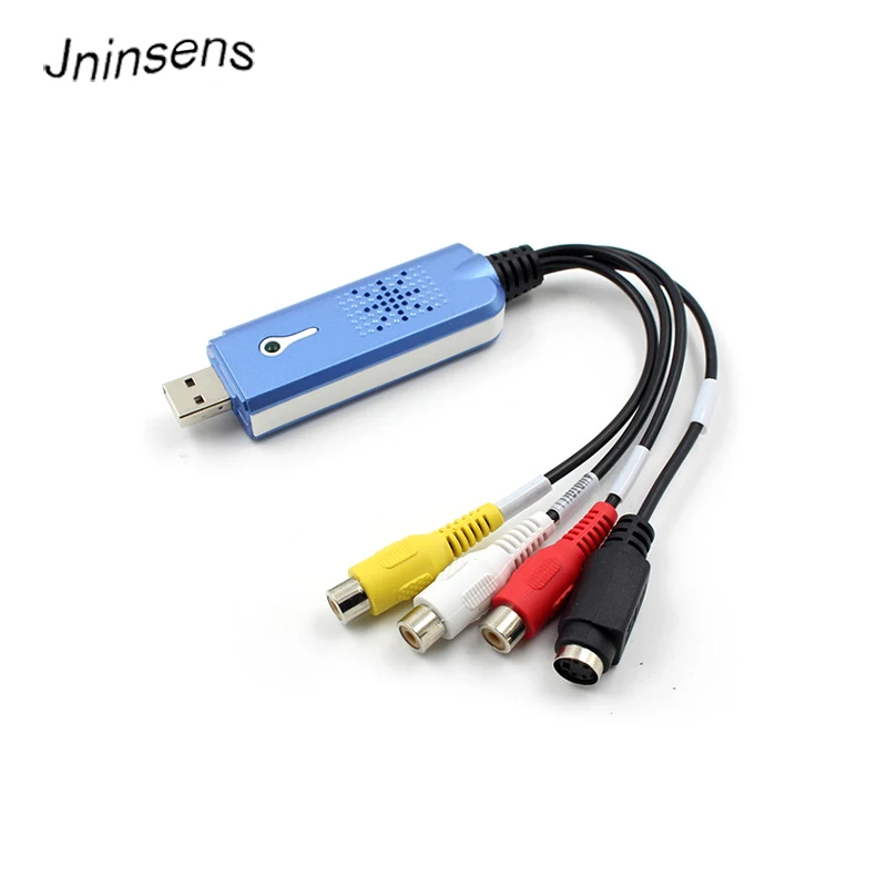 Портативный адаптер USB 2 0 для видеосъемки аудио Композитный RCA NTSC PAL домашний