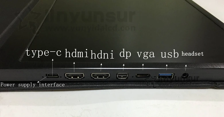 저렴한 17.3 인치 C 타입 USB 휴대용 화면, PS4 XBOX 자동차용 HDMI 1080P 비 터치 PC 노트북 두 번째 LCD 모니터 사용