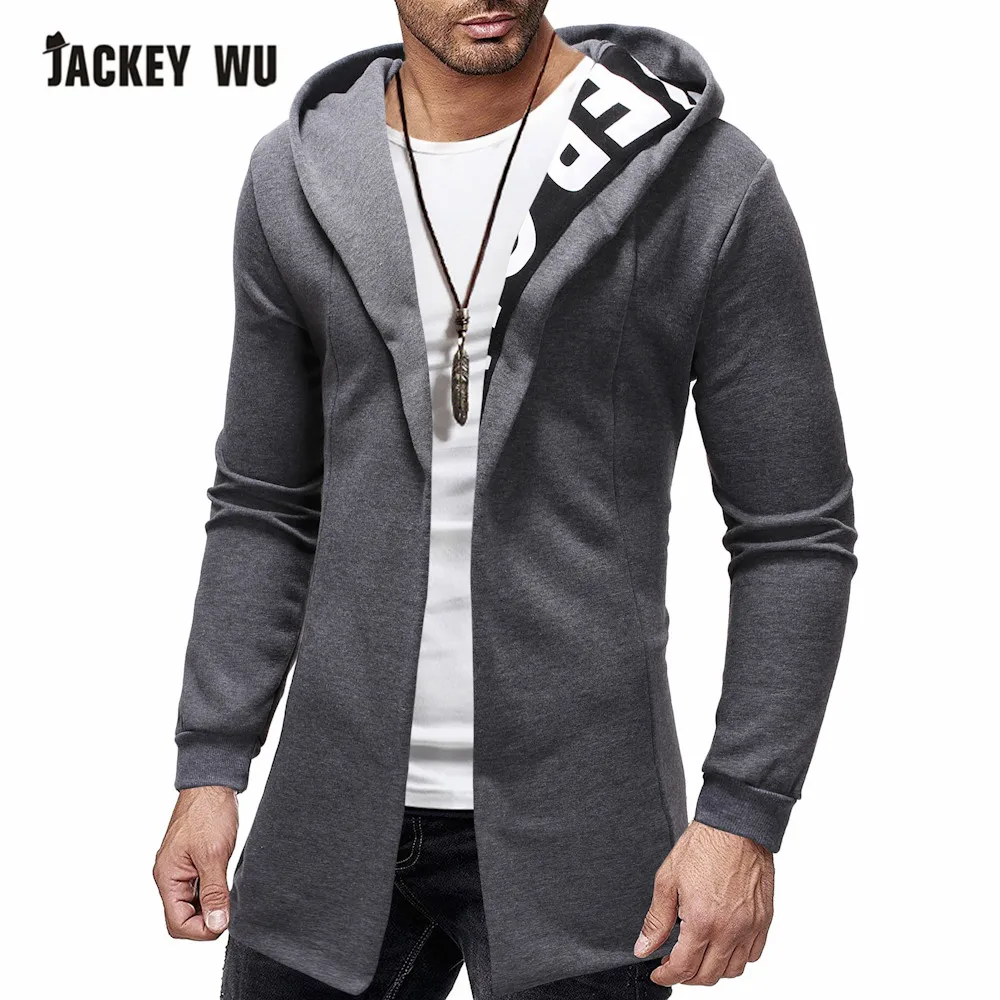 Бренд JACKEYWU мужские толстовки 2019 модный кардиган с буквенным принтом однотонная