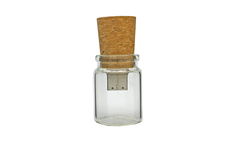 JASTER USB 3,0 стеклянная бутылка с пробкой USB флеш-накопитель стеклянная бутылка Флешка 4 ГБ 8 ГБ 16 ГБ 32 ГБ 64 ГБ свадебный подарок