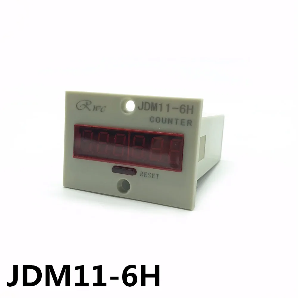 JDM11 6H серый электронный счетчик цифр AC 220V DC 24V|electronic counter|ac countercounter electronic |