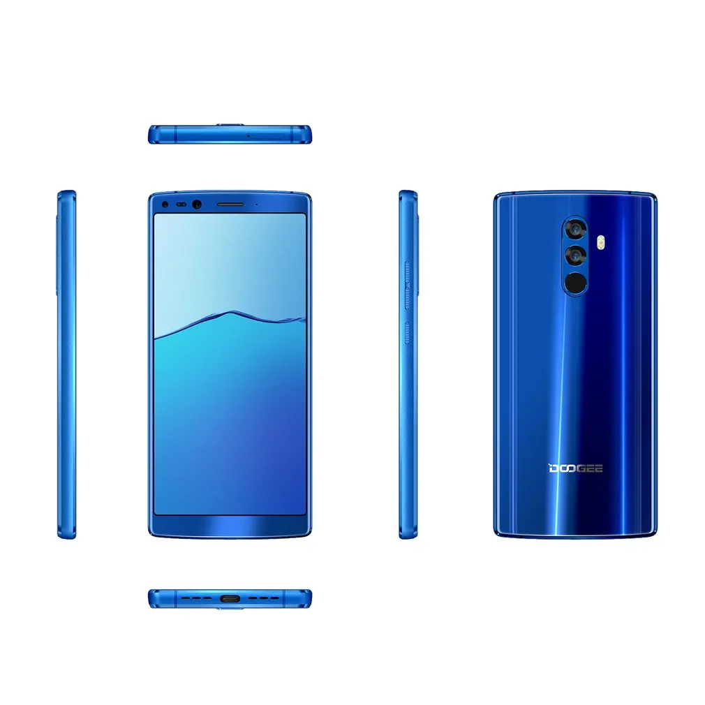 DOOGEE Mix 2 Android 7 1 4060 мАч Helio P25 Восьмиядерный 6 г + 64 смартфон 5 99 дюймов Full HD Дисплей 16 0 13