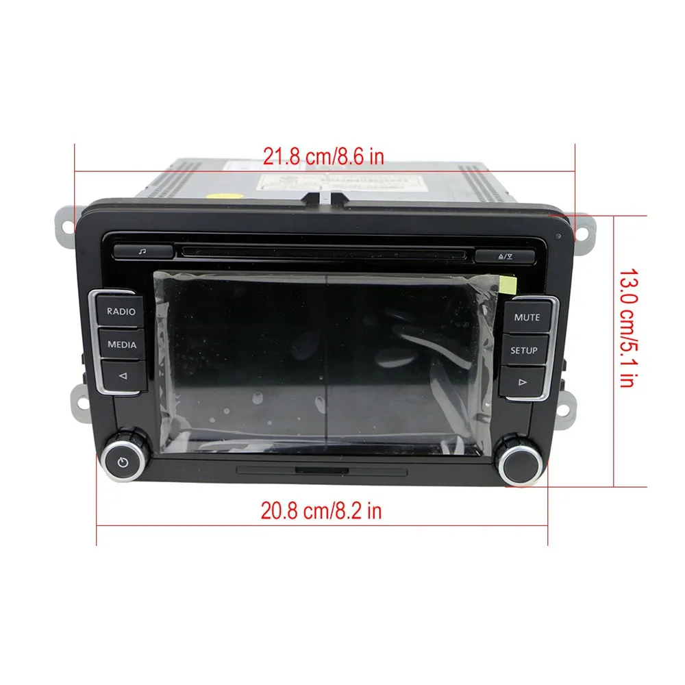 SCJYRXS Подлинная RCD510 Автомагнитола 6 дисков CD MP3 стерео плеер для гольфа MK5 MK6 Passat B6 B7 Tiguan Polo Beetle CC