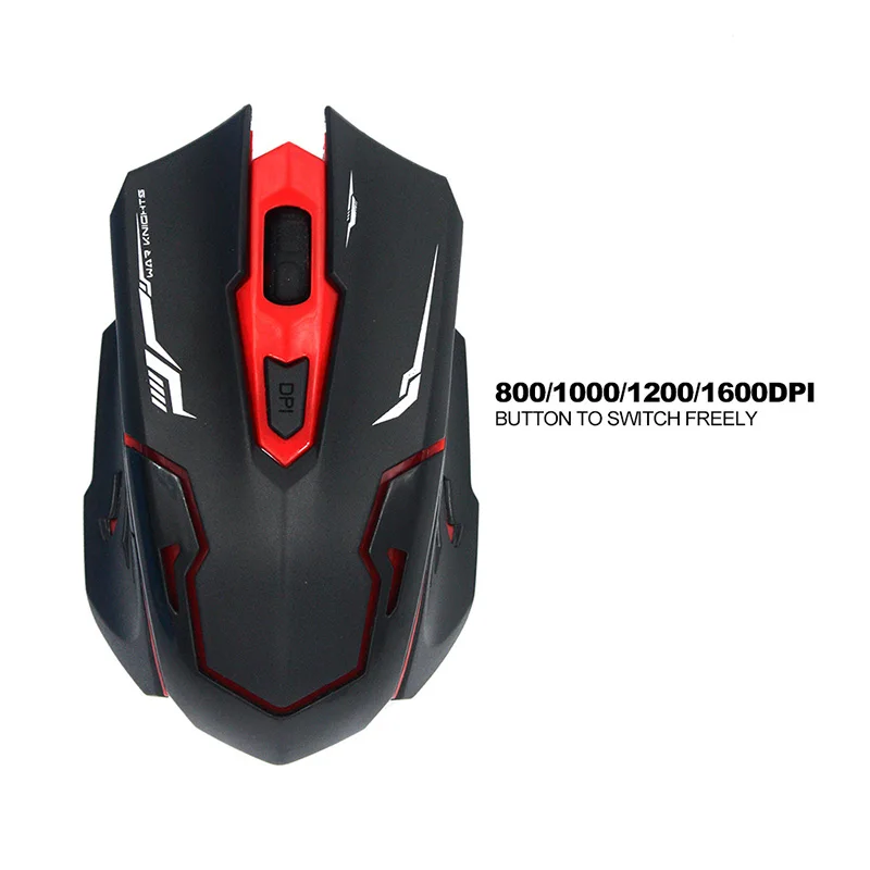 GuHo Беспроводной клавиатура Мышь комплект Gaming Keyboard 2 4 ГГц 1600 Точек на дюйм игровых