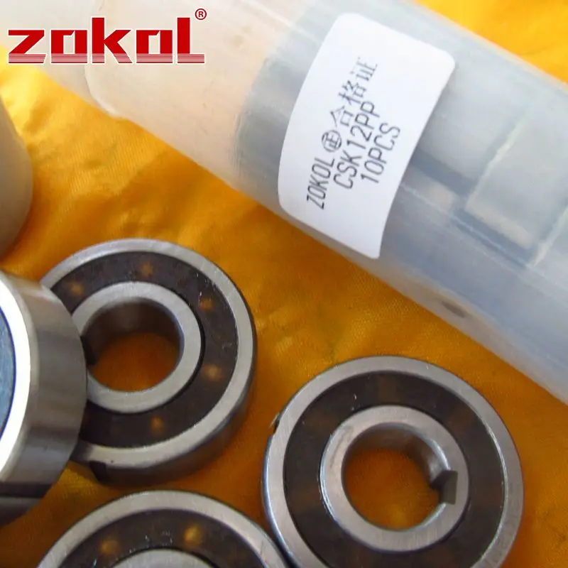 Подшипник ZOKOL CSK12 PP BB12 ZZ6201 односторонний подшипник сцепления 12*32*10 мм|bearing bearing|bearing