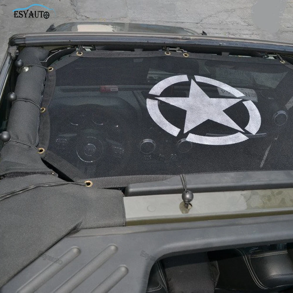 Автомобильный сетчатый солнцезащитный козырек сетка полное покрытие защита от