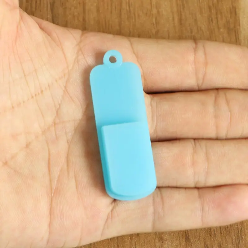 5 шт./партия, силиконовый usb-чехол для вспышки, 50 мм* 12 мм* 5 мм, защитный чехол для диска памяти с ремешком, мини-застежка для лобстера для большинства флешек