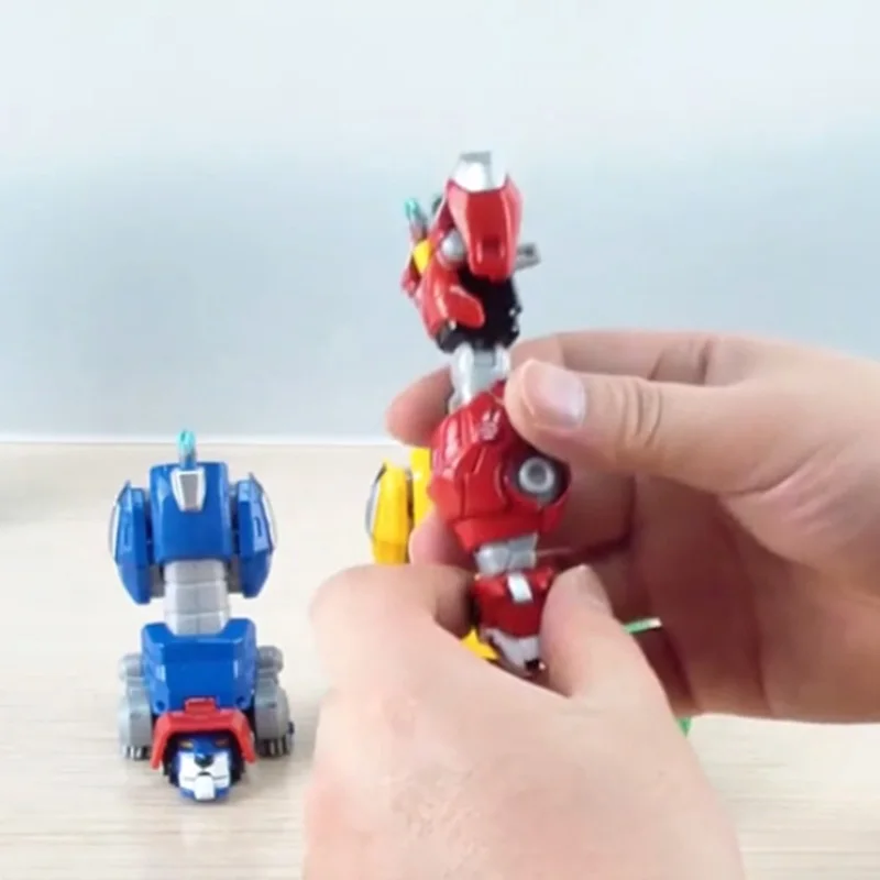 В наличии 5 в 1 Voltron супер сплав Soul Beast King Lion металлическая Трансформация Робот