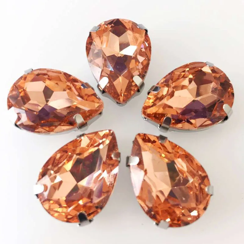 Бесплатная доставка! Красные капли высокого качества Хрустальные стеклянные