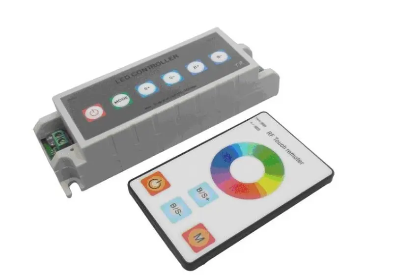 

RF RGB сенсорный контроллер, вход постоянного тока 12 В