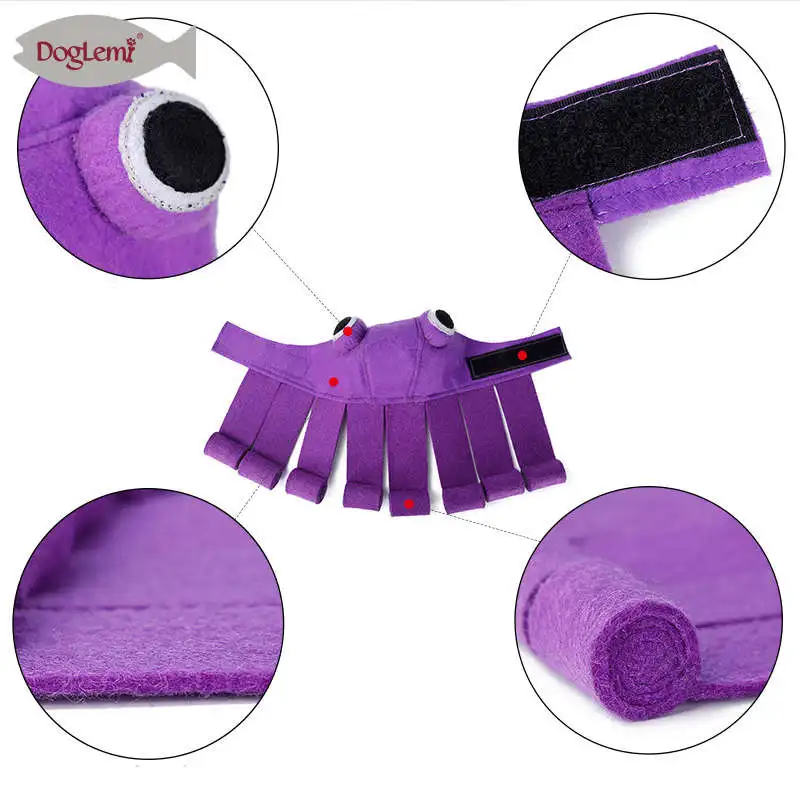 Забавный костюм кошки осьминога одежда для собак на весну и осень праздничный