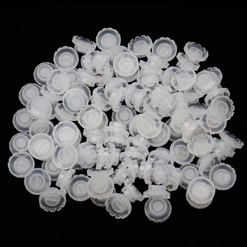 100 pcs White Flowering Cup Makeup Eyelashes Extension Tools For Grafting Eyelash Blossom One Second Glue | Красота и здоровье