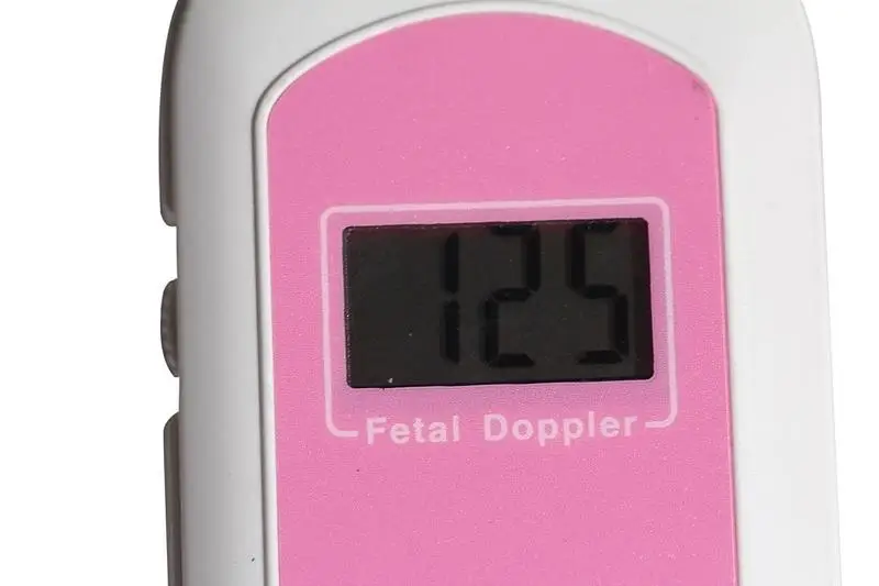COTEC BABYSOUND B-ЖК-дисплей Дисплей пренатальной фетальный Doppler, Детские Heart Beat Monitor+ гель