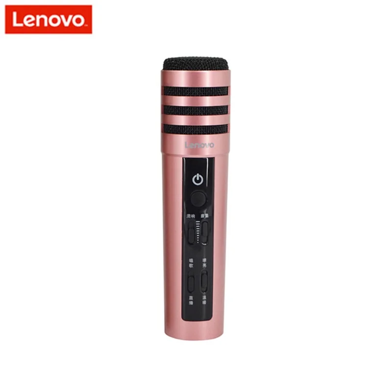 Портативный беспроводной микрофон для караоке Lenovo UM10C|Микрофоны| |