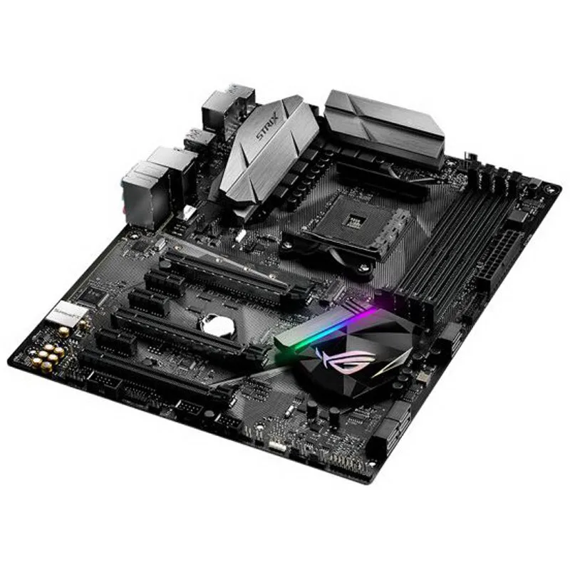 100% Новый оригинальный ASUS ROG strix B350-F игровая настольная материнская плата SupremeFX S1220