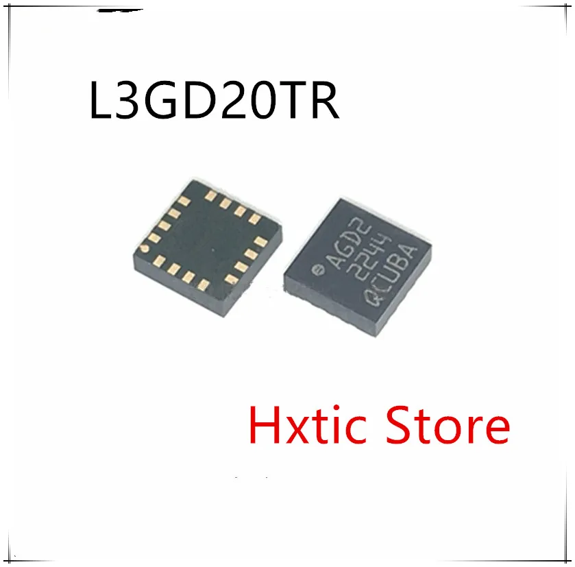 

10pcs/lot New L3GD20TR L3GD20 LGA-16 AGD2 Digital gyro sensor chip